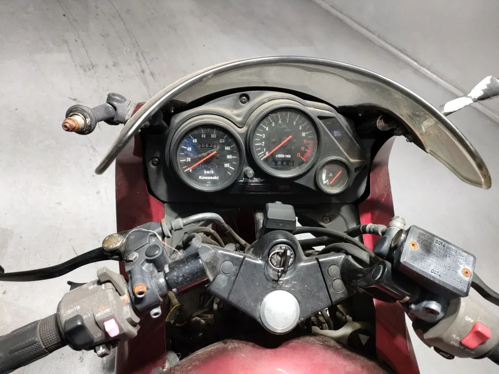 Kawasaki EX-4 1994, красный, фото 5