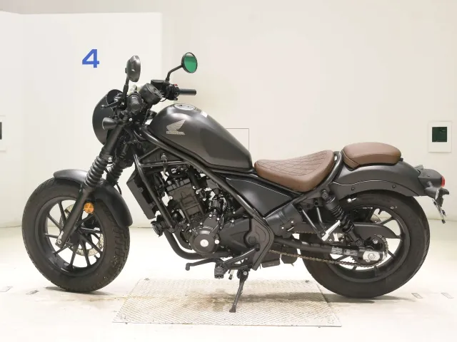 Honda Rebel 250, matt black, фото 2