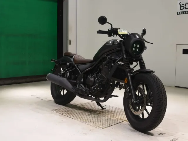 Honda Rebel 250, matt black, фото 3