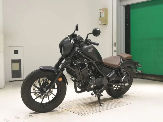 Honda Rebel 250, matt black, фото 4