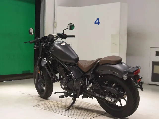 Honda Rebel 250, matt black, фото 6