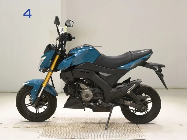 Kawasaki Z125 PRO, зелёный, фото 2