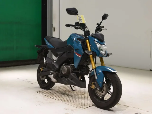 Kawasaki Z125 PRO, зелёный, фото 3