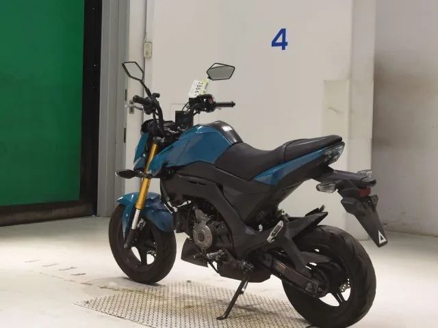 Kawasaki Z125 PRO, зелёный, фото 6