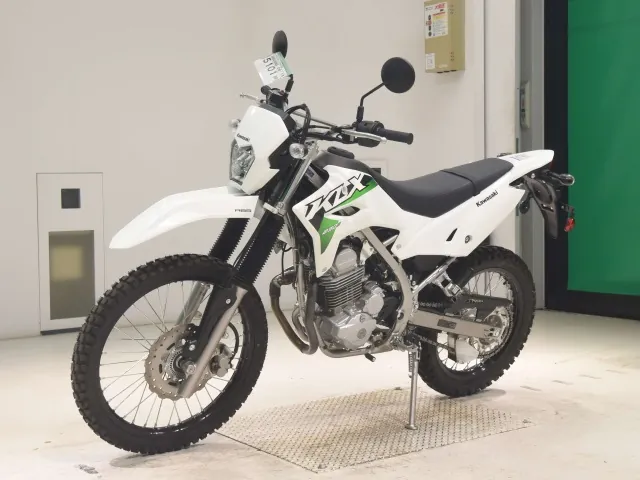 Kawasaki KLX230 Sherpa, белый, фото 4