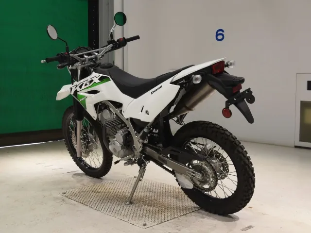 Kawasaki KLX230 Sherpa, белый, фото 6