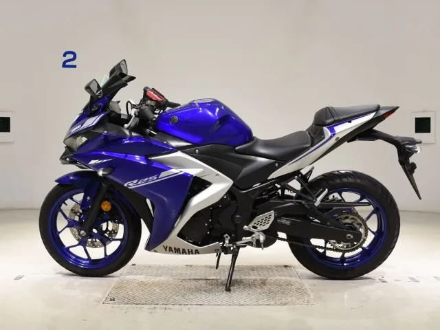 Yamaha YZF-R25, blue | silver, фото 2