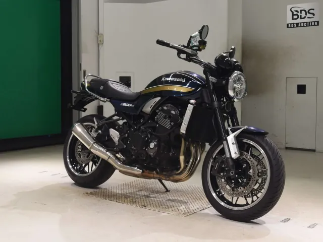 Kawasaki Z900RS 2022, синий, фото 3