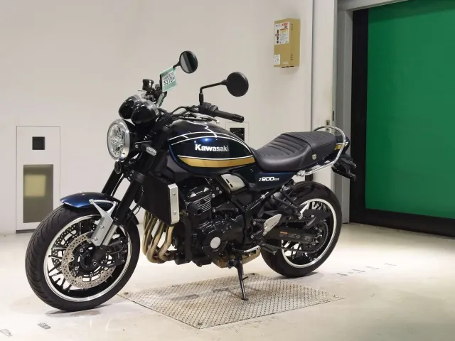 Kawasaki Z900RS 2022, синий, фото 4