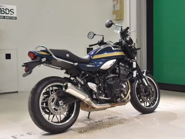 Kawasaki Z900RS 2022, синий, фото 5
