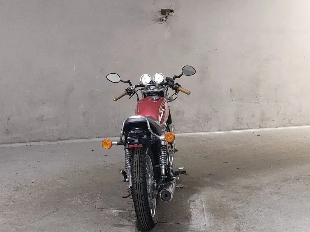 Yamaha SR400 2002, красный, фото 4