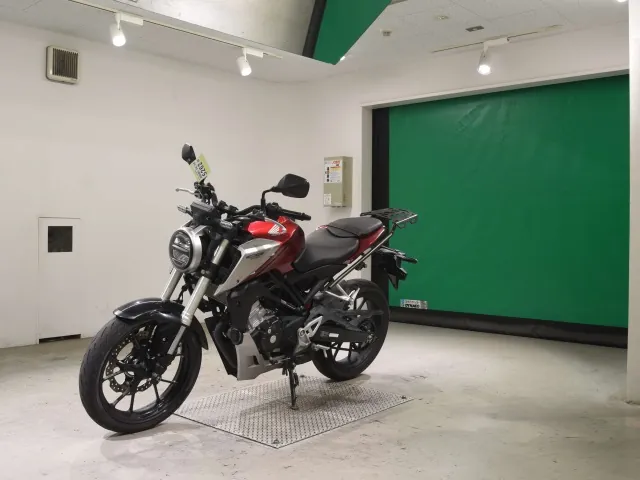 Honda CB125R, красный, чёрный, фото 4