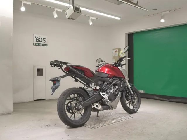 Honda CB125R, красный, чёрный, фото 5