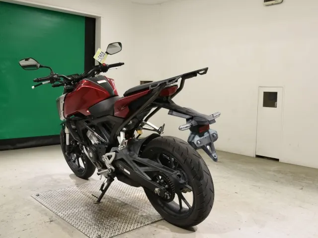 Honda CB125R, красный, чёрный, фото 6