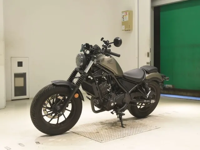 Honda Rebel 250, matt gun, фото 4