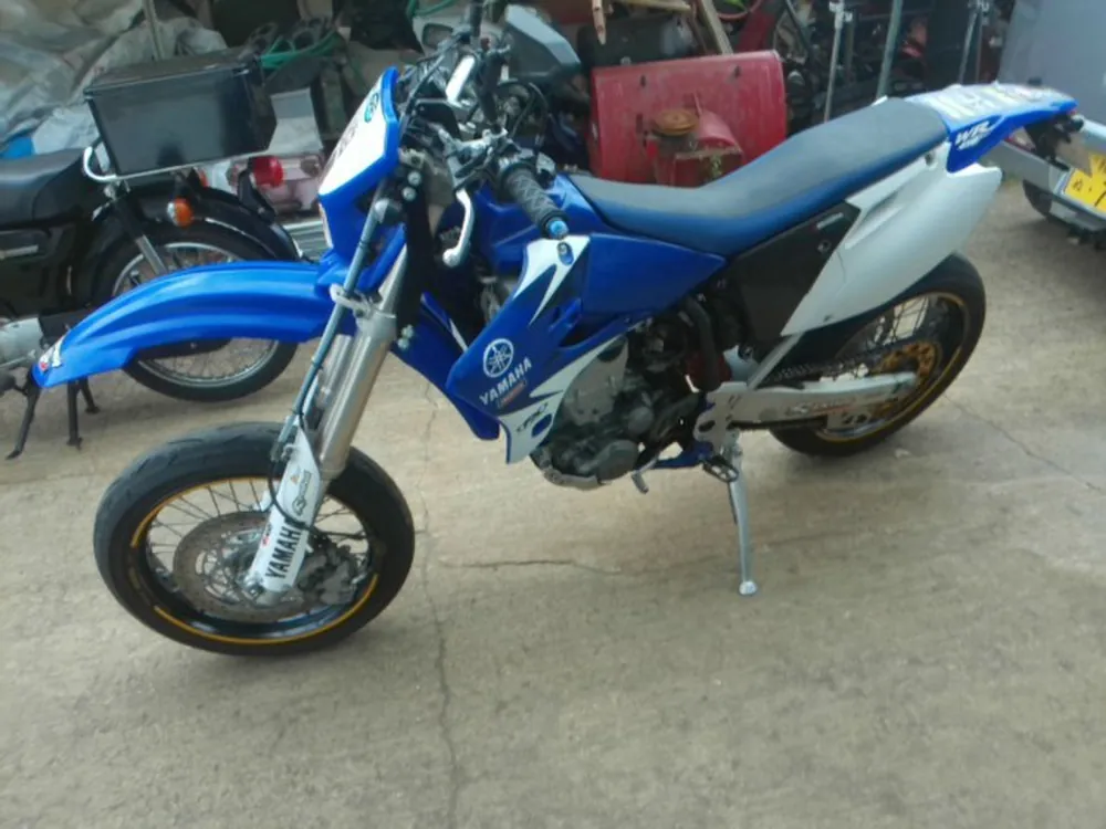 Yamaha WR450 2005, синий, фото 2