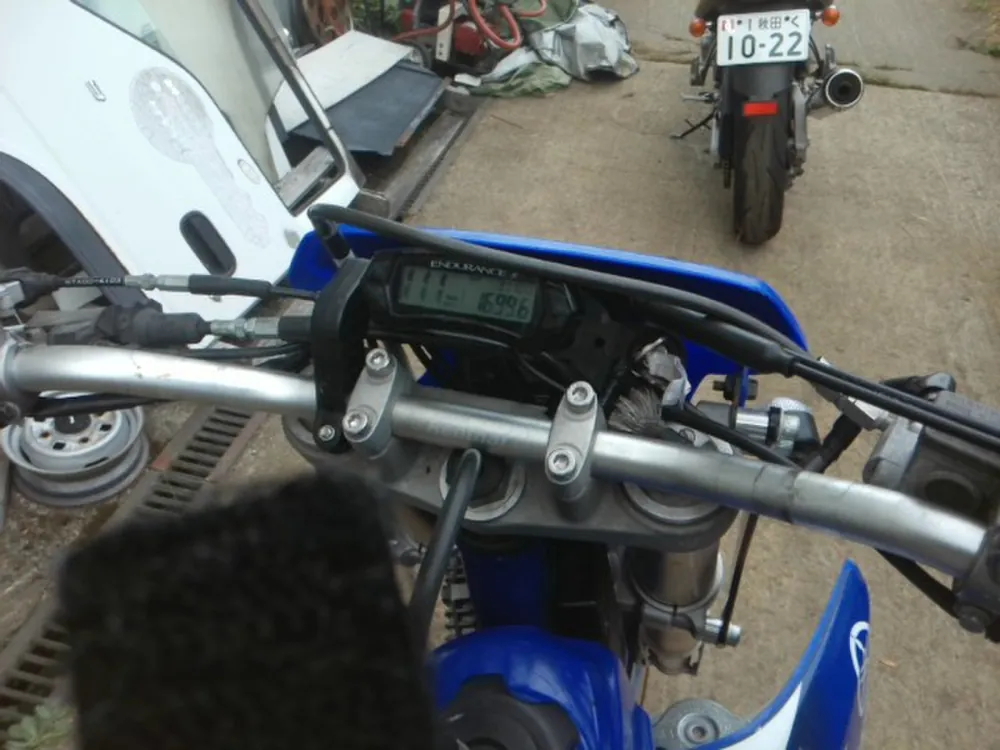 Yamaha WR450 2005, синий, фото 3