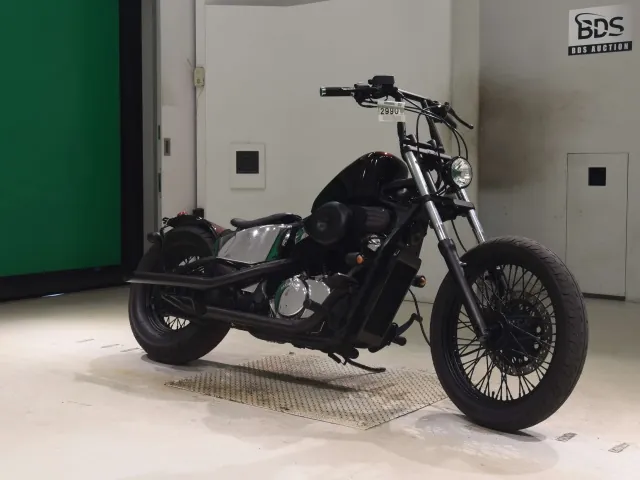 Honda Steed 400 1994, бордовый, фото 3