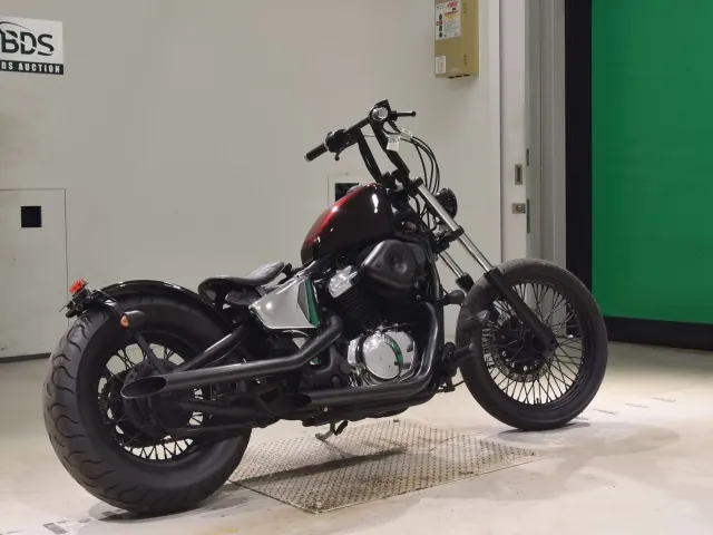 Honda Steed 400 1994, бордовый, фото 5