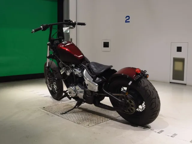 Honda Steed 400 1994, бордовый, фото 6