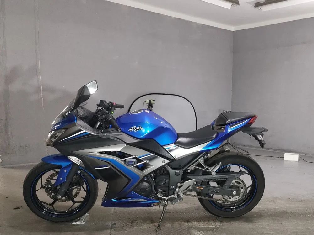 Kawasaki Ninja 250, синий, фото 2