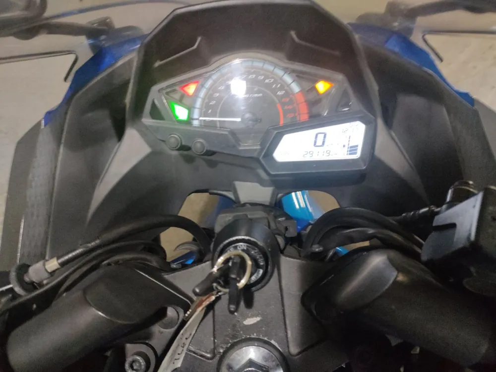 Kawasaki Ninja 250, синий, фото 5