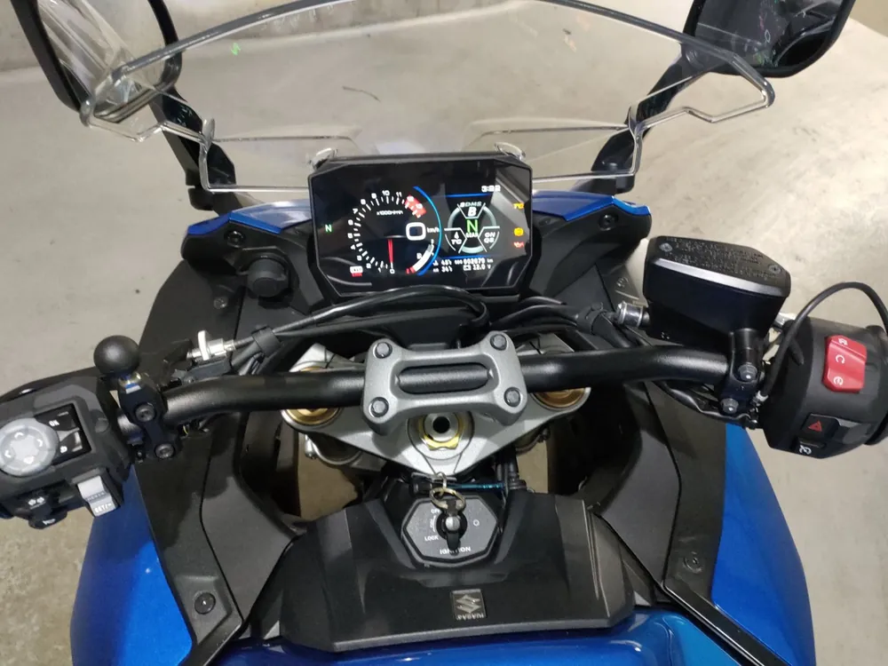 Suzuki GSX-S1000GX 2023, синий, фото 5