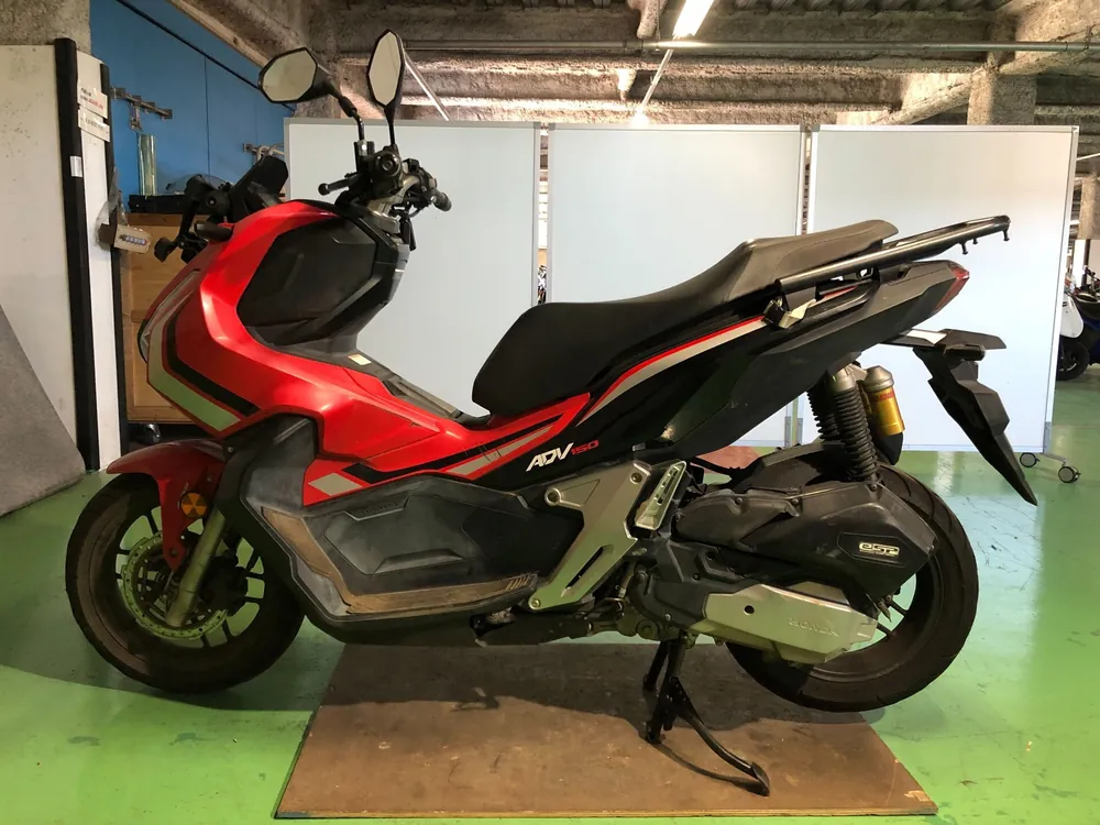 Honda ADV150, красный, фото 2