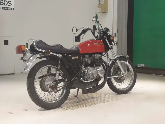 Honda CB400 2023, красный, фото 5