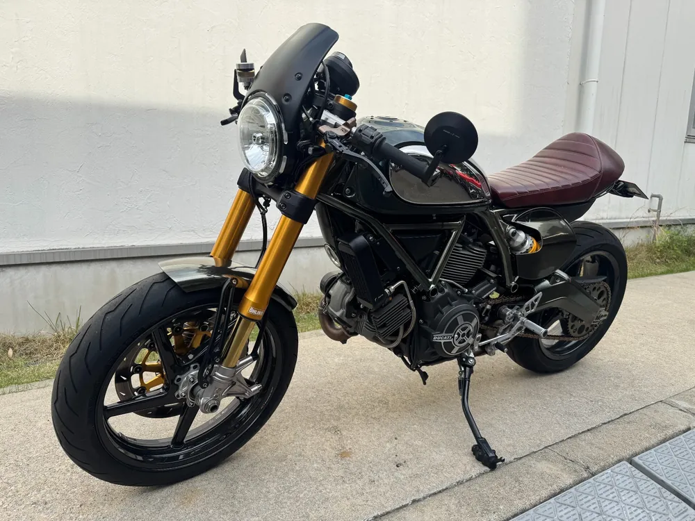 Ducati Scrambler Icon 2017, зелёный, фото 2