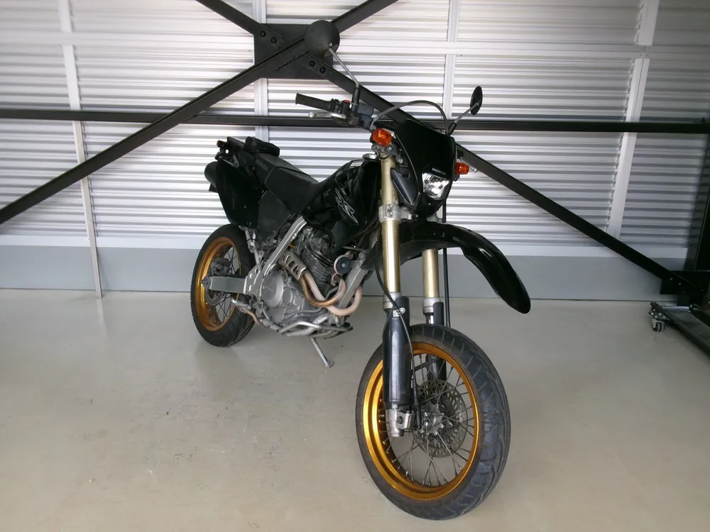 Honda XR250, чёрный, фото 4