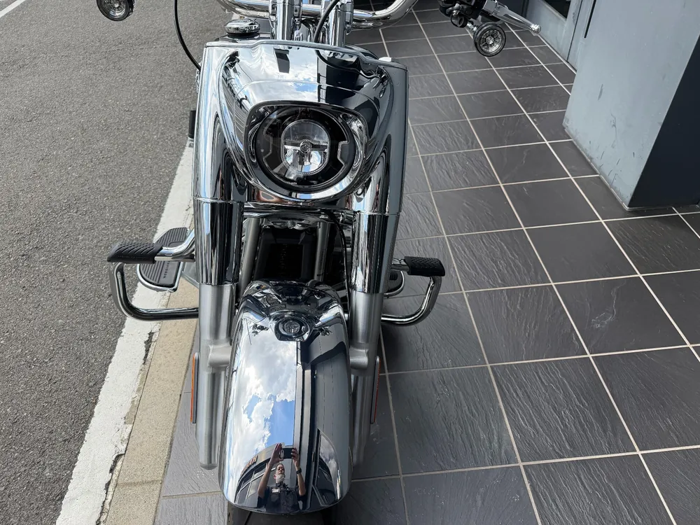 Harley-Davidson FLSTFI 2025, rifurekushon, фото 2