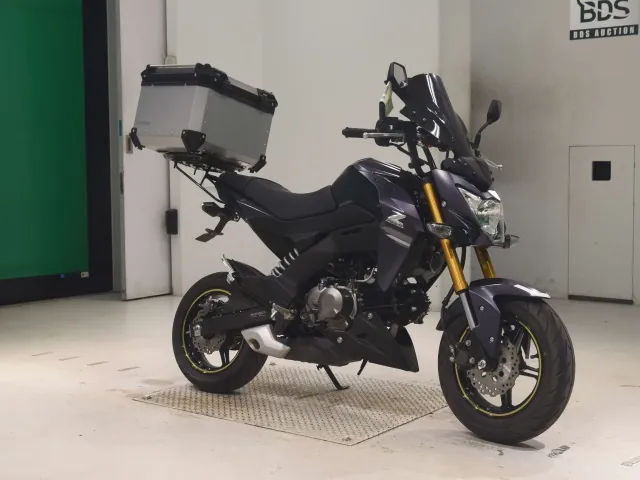 Kawasaki Z125 PRO, matt gun, фото 3