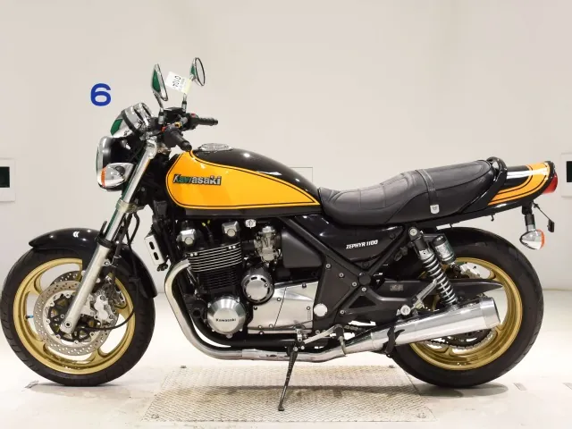 Kawasaki ZRX1100 2006, black | yellow, фото 2