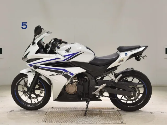 Honda CB400X ABS 2017, white | blue, фото 2