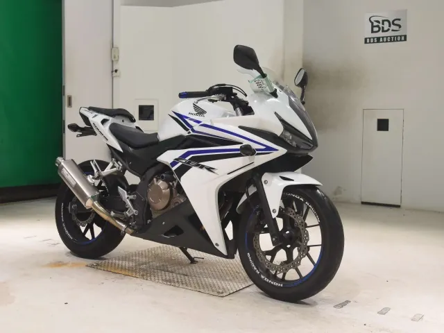Honda CB400X ABS 2017, white | blue, фото 3