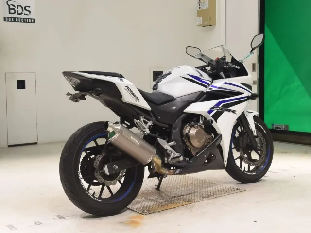 Honda CB400X ABS 2017, white | blue, фото 5