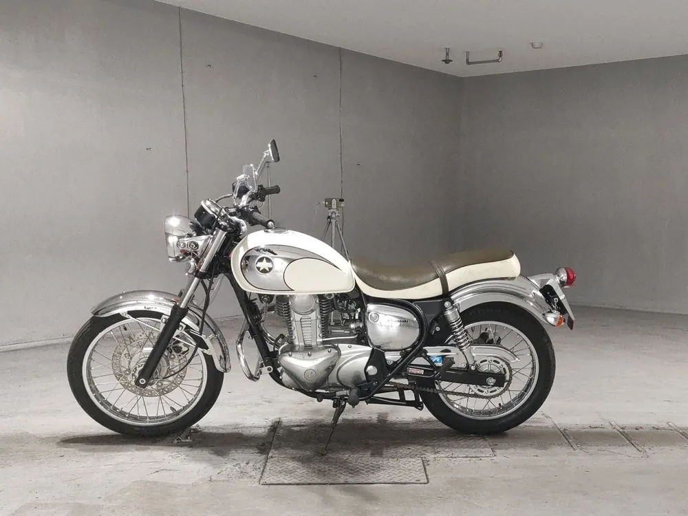 Kawasaki Estrella, белый, фото 2