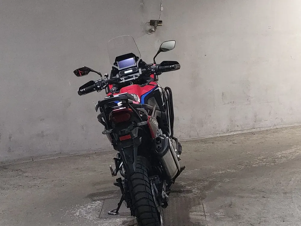 Honda CRF1100L 2022, black/red, фото 4