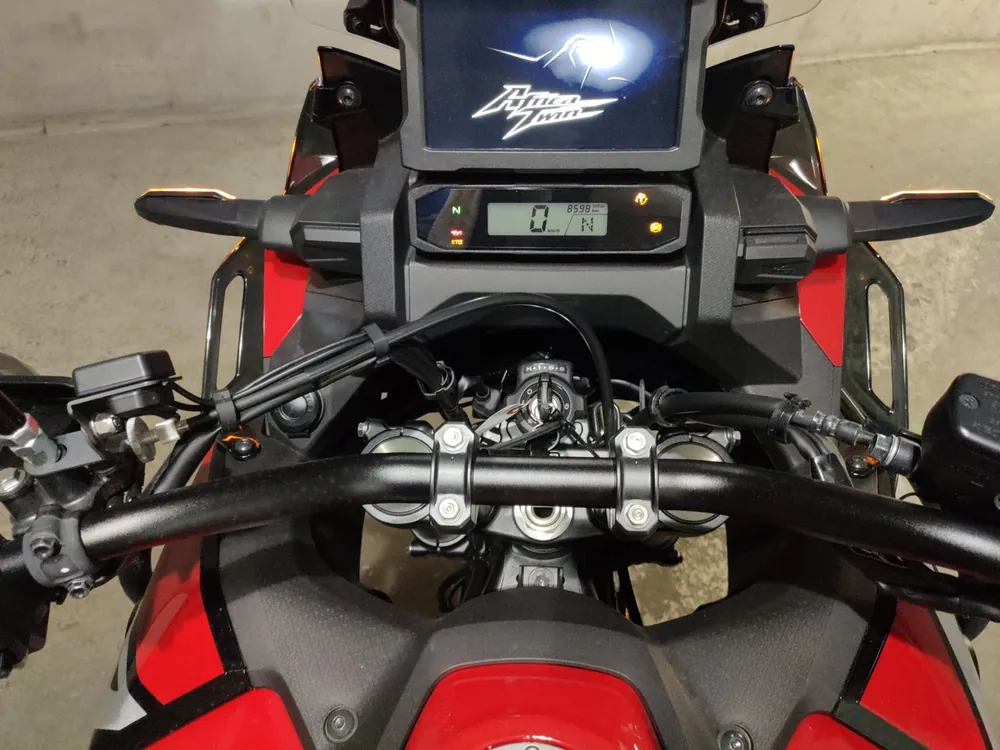 Honda CRF1100L 2022, black/red, фото 5
