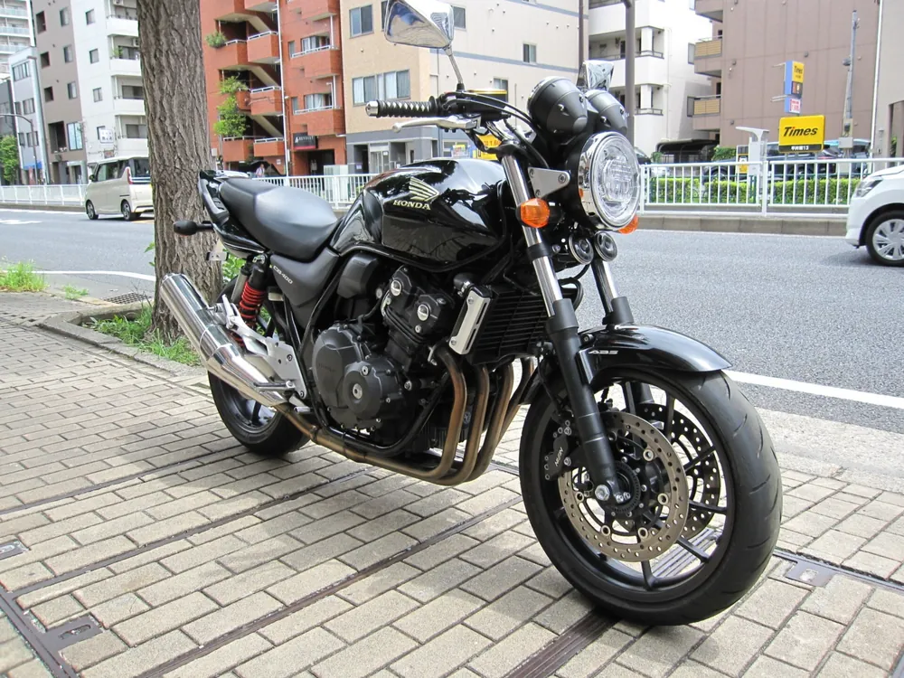 Honda CB400SB 2021, чёрный, фото 3