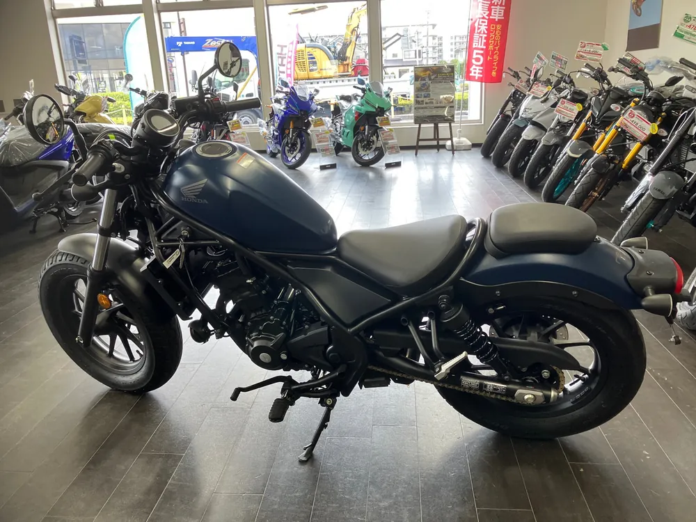 Honda Rebel 250, mat blue, фото 3