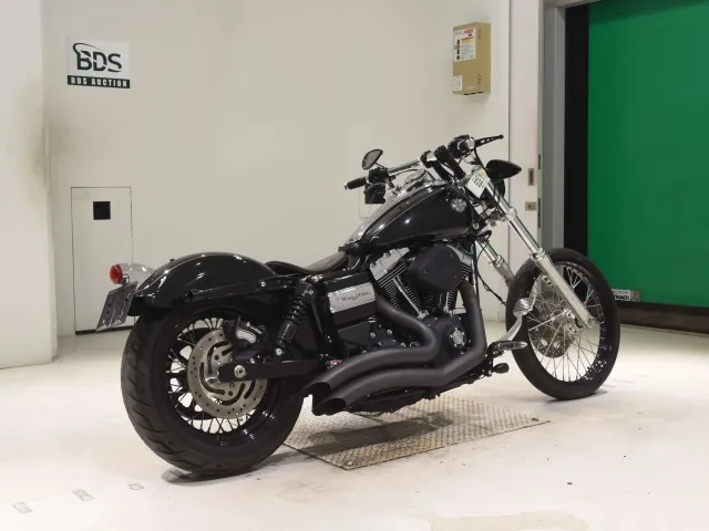 Harley-Davidson FXDWG1580 2014, чёрный, фото 5