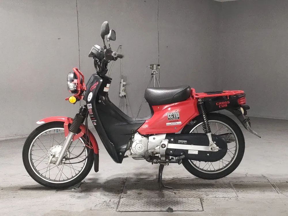 Honda Cross Cub, красный, фото 2