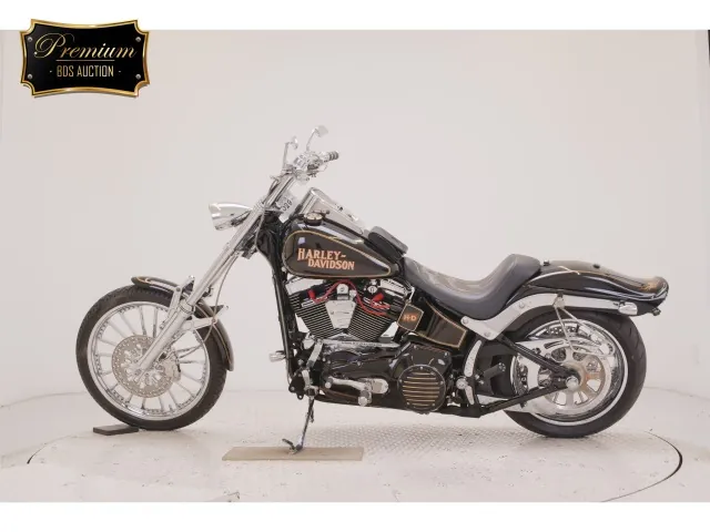 Harley-Davidson FXSTB1450 2006, чёрный, фото 2