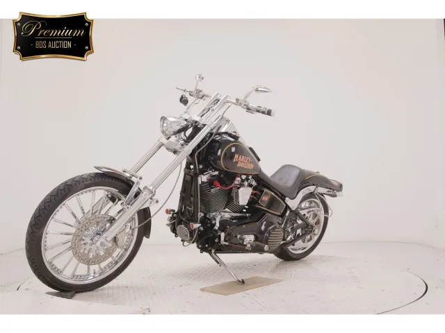 Harley-Davidson FXSTB1450 2006, чёрный, фото 4