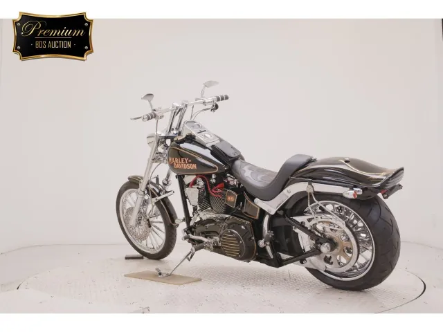 Harley-Davidson FXSTB1450 2006, чёрный, фото 6