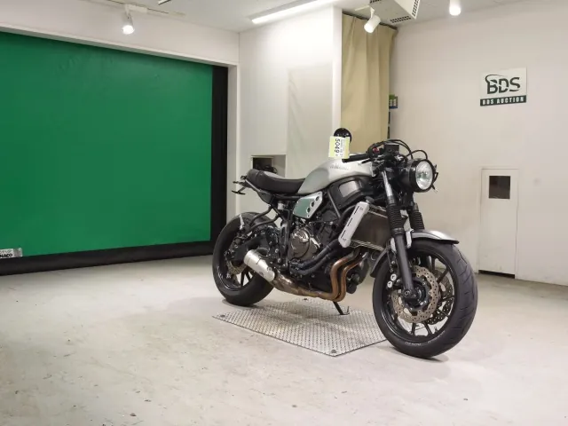 Yamaha XSR700 2017, matt silver, фото 3