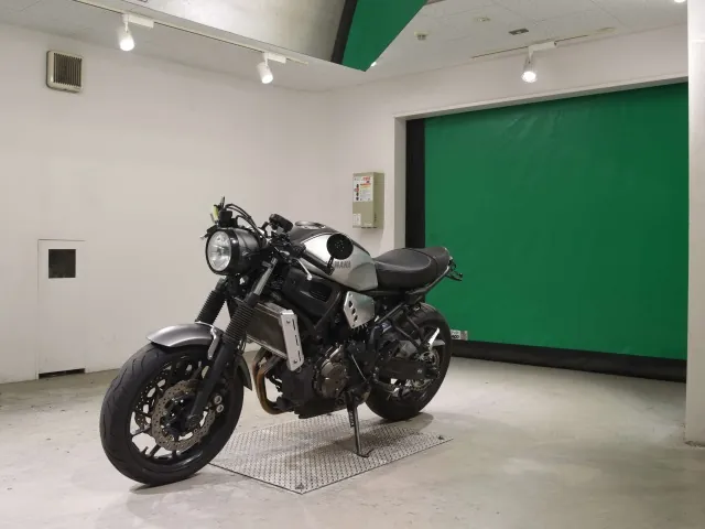 Yamaha XSR700 2017, matt silver, фото 4