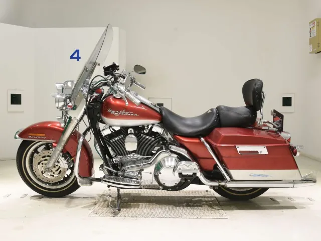 Harley-Davidson FLHR1450 2004, red | silver, фото 2